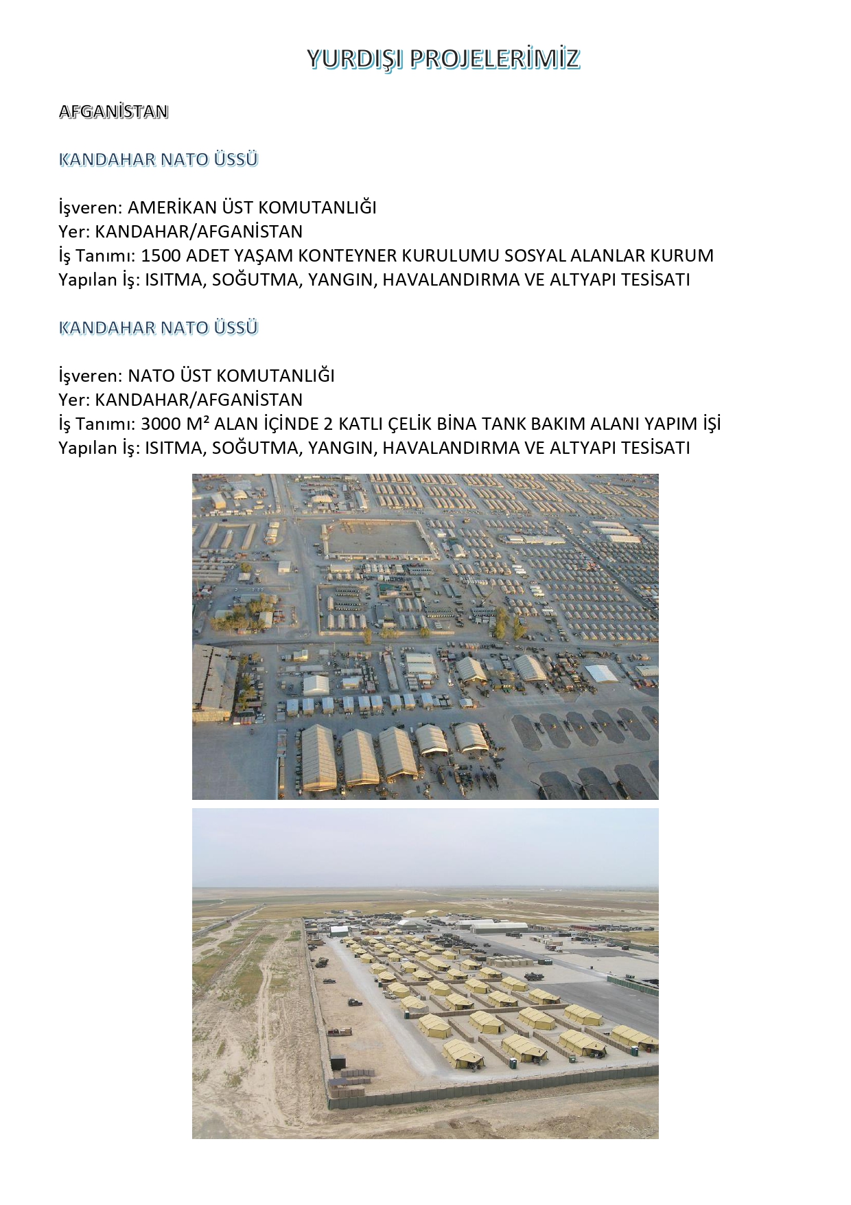 Kandahar Nato Üssü 